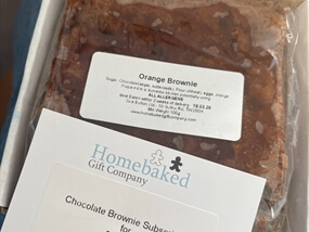 Customer Photo of Luxury Chocolate Brownie Subscription